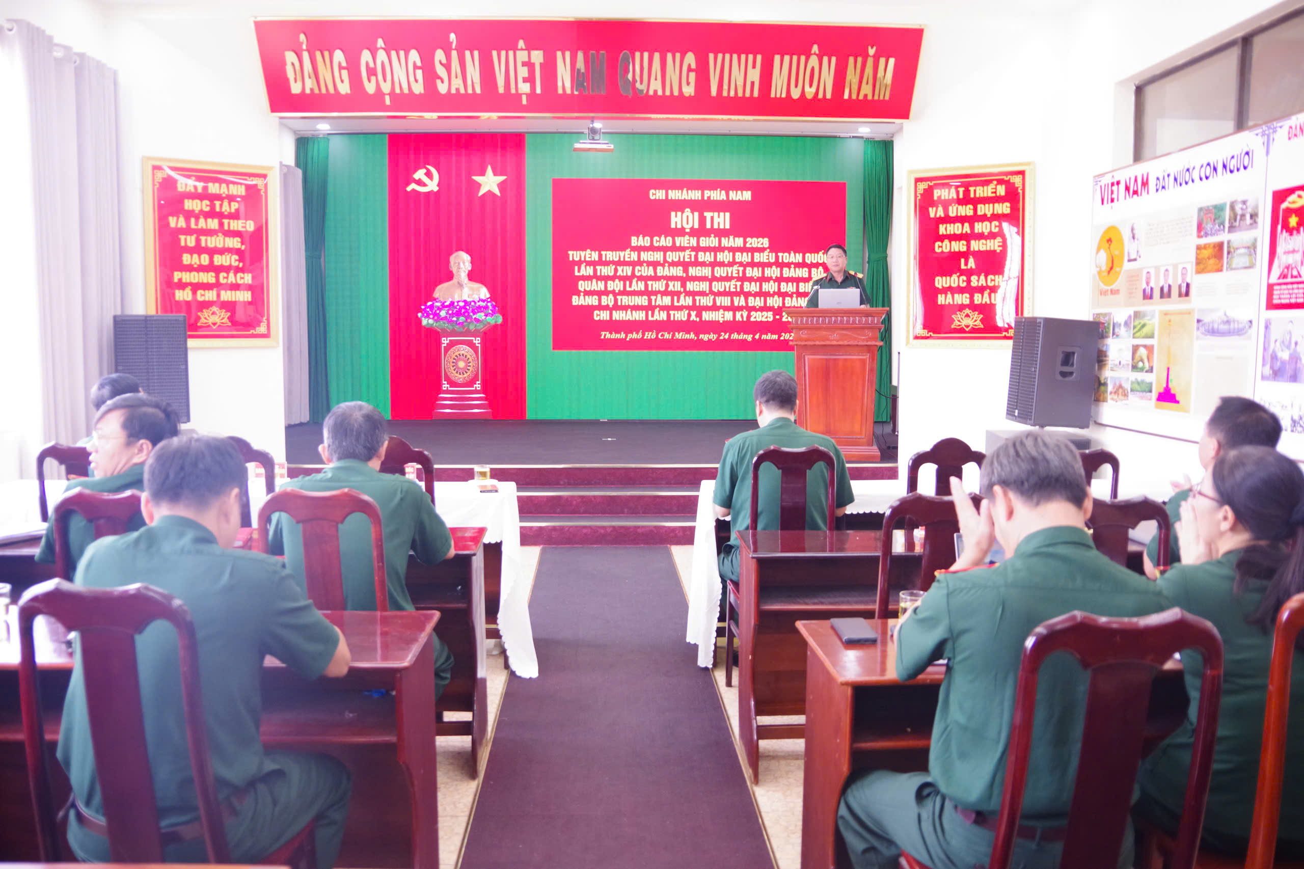 Chi nhánh Phía Nam tổ chức Hội thi Báo cáo viên giỏi năm 2026